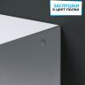 Держатель для туалетной бумаги и освежителя с полочкой настенный металлический Белый 50x11x7 Правый фото 3